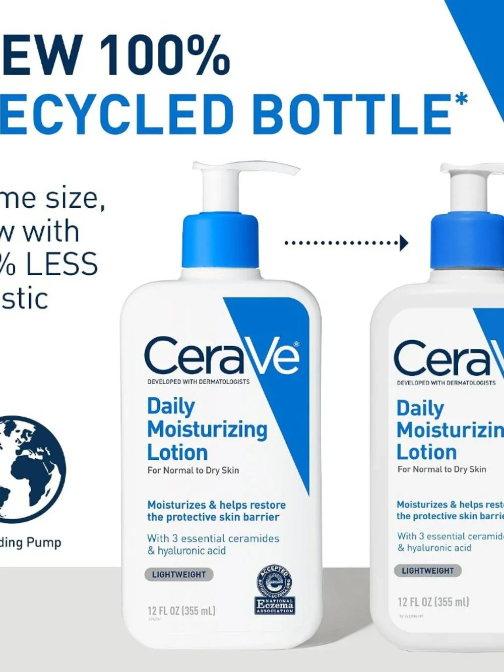 CeraVe Daily Moisturizing Lotion, Face and Body Lotion, Skin care, 12oz